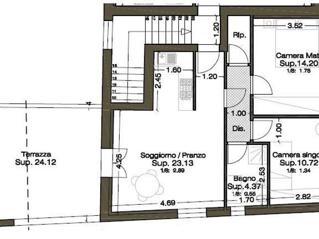 Appartamento in vendita a Cascina