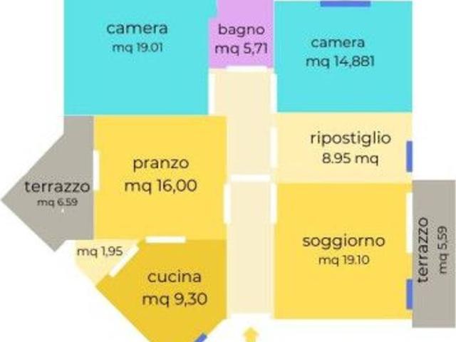 Appartamento in vendita a Cecina