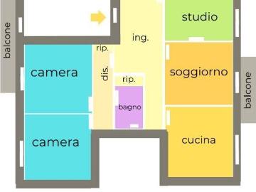 Appartamento in vendita a Cecina LI