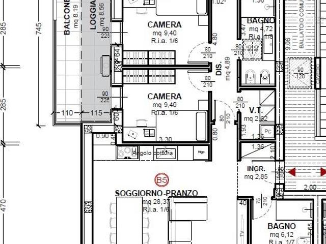 Appartamento in vendita a Cesena