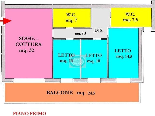 Appartamento in vendita a Cesena FC