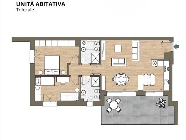 Appartamento in vendita a Como CO