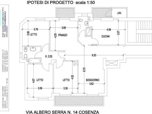 Appartamento in vendita a Cosenza CS