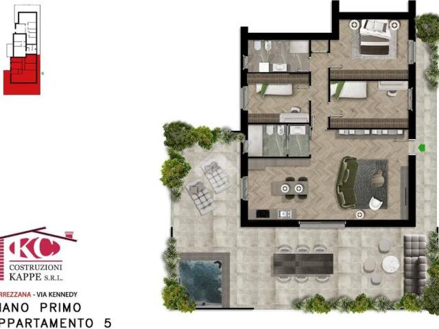 Appartamento in vendita a Correzzana MB