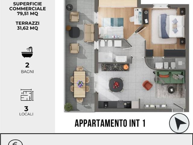 Appartamento in vendita a Frosinone FR