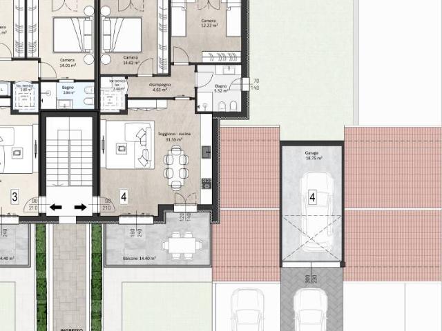 Appartamento in vendita a Gussago BS