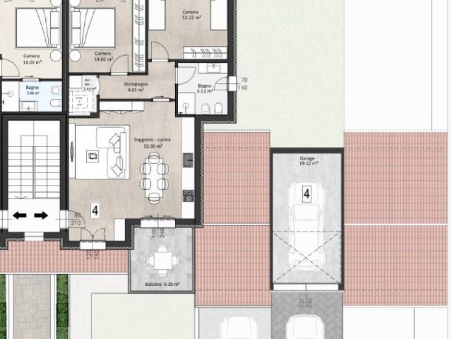 Appartamento in vendita a Gussago BS