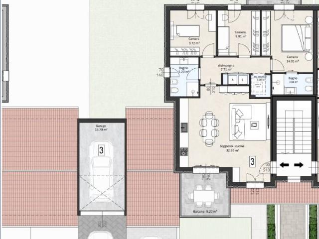 Appartamento in vendita a Gussago BS