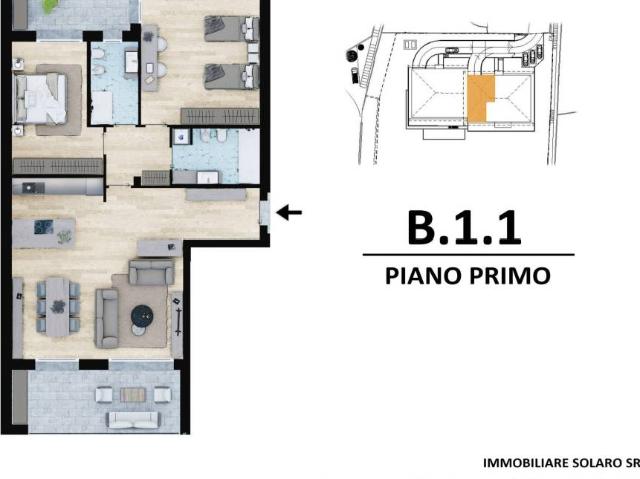 Appartamento in vendita a Galbiate LC