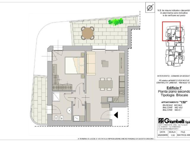 Appartamento in vendita a Gessate MI