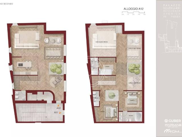 Appartamento in vendita a Parma PR