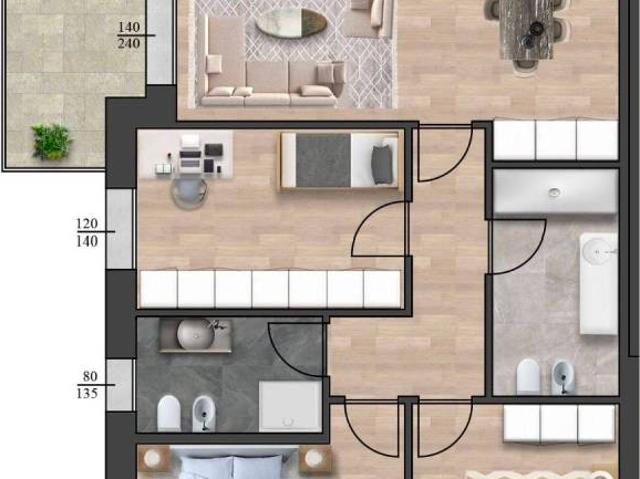 Appartamento in vendita a Parma PR
