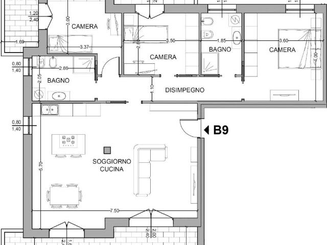 Appartamento in vendita a Pavia PV