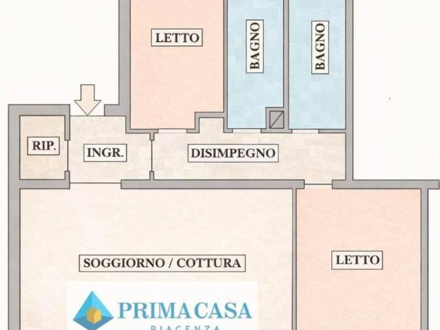 Appartamento in vendita a Piacenza PC