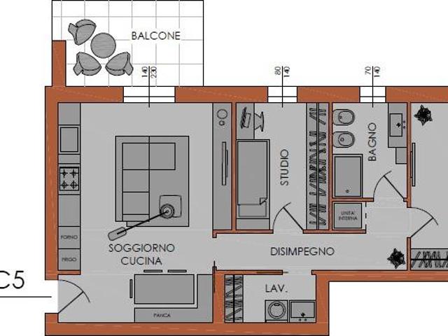 Appartamento in vendita a Piacenza PC