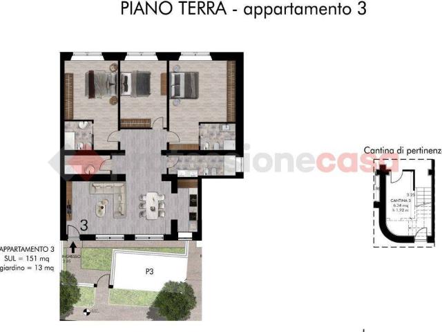 Appartamento in vendita a Pisa PI