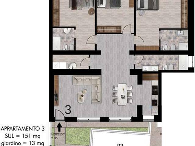 Appartamento in vendita a Pisa PI