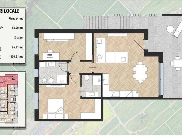 Appartamento in vendita a Pozzo d'Adda MI