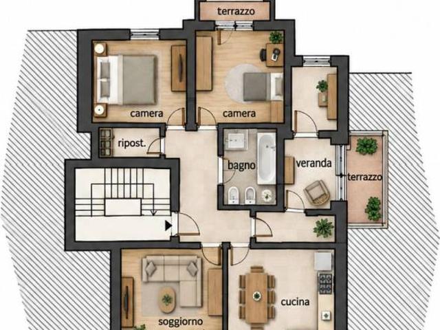 Appartamento in vendita a Prato PO