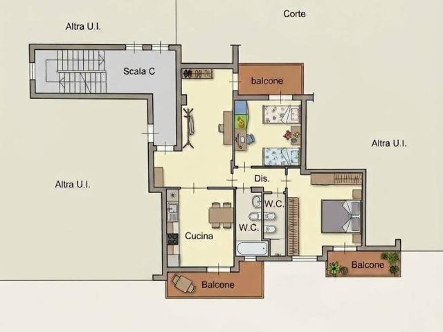 Appartamento in vendita a Quarto NA