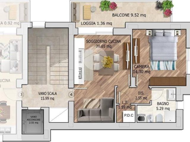 Appartamento in vendita a Rimini RN