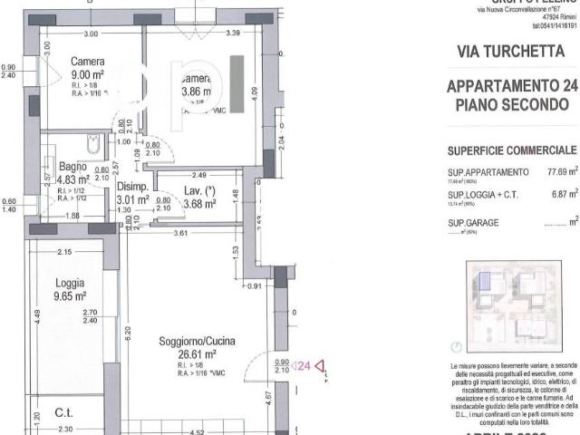 Appartamento in vendita a Rimini RN