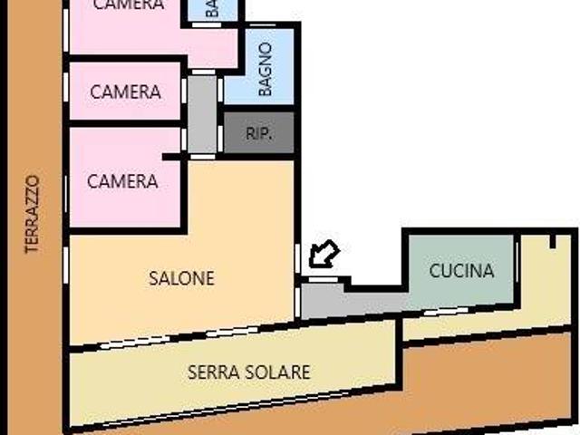 Appartamento in vendita a Roma RM