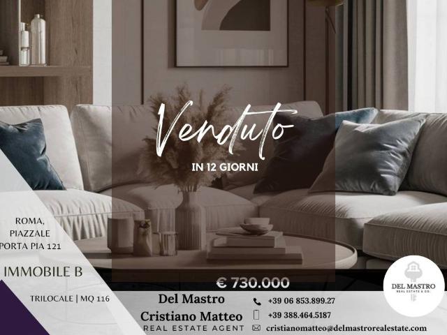 Appartamento in vendita a Roma RM