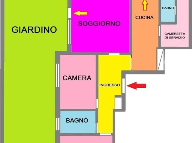 Appartamento in vendita a Roma RM