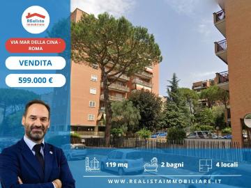 Appartamento in vendita a Roma RM