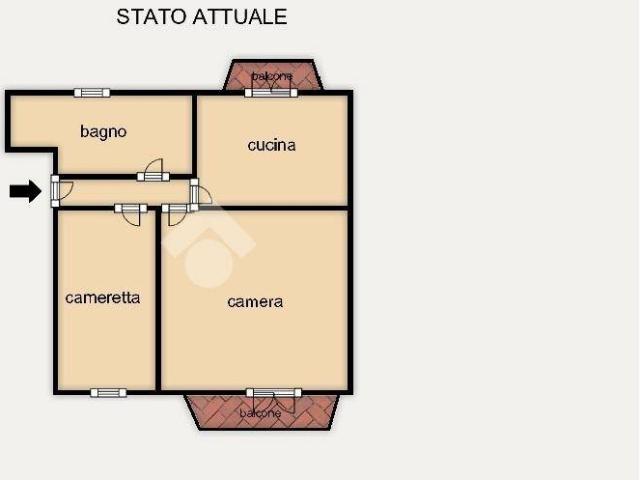 Appartamento in vendita a Roma RM