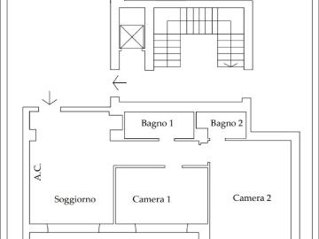 Appartamento in vendita a Roma RM