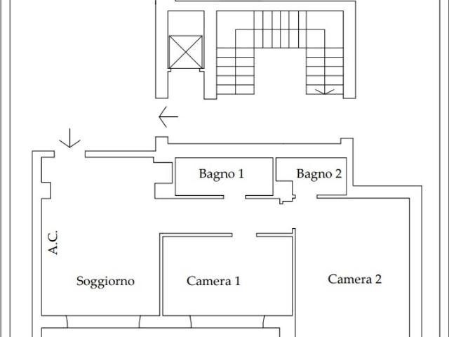 Appartamento in vendita a Roma RM