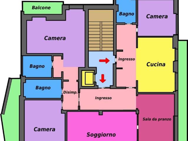 Appartamento in vendita a Roma RM