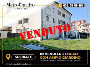 Appartamento in vendita a Sulbiate MB