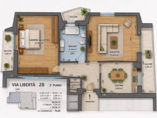 Appartamento in vendita a San Donato Milanese MI