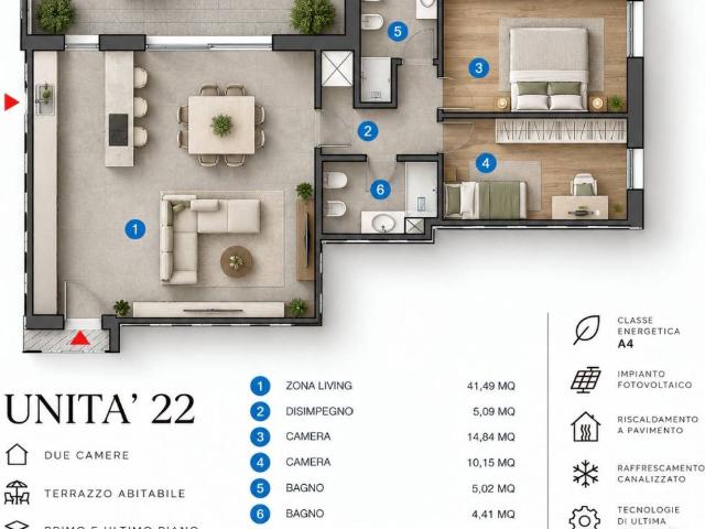 Appartamento in vendita a Santa Maria di Sala VE
