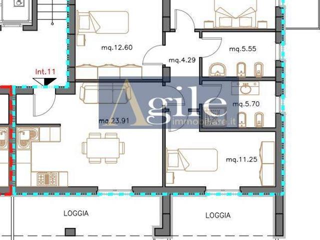 Appartamento in vendita a Sant'Egidio alla Vibrata