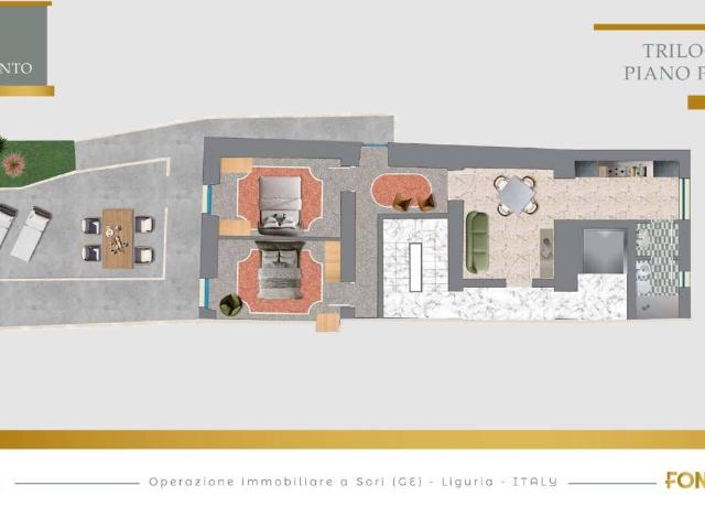 Appartamento in vendita a Sori GE