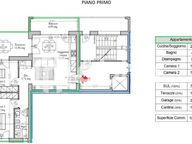 Appartamento in vendita a Terranuova Bracciolini AR