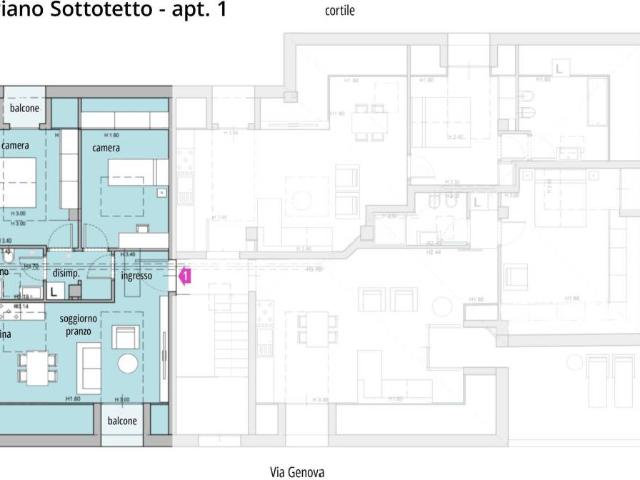 Appartamento in vendita a Torino TO