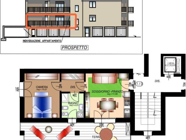 Appartamento in vendita a Torrevecchia Pia PV
