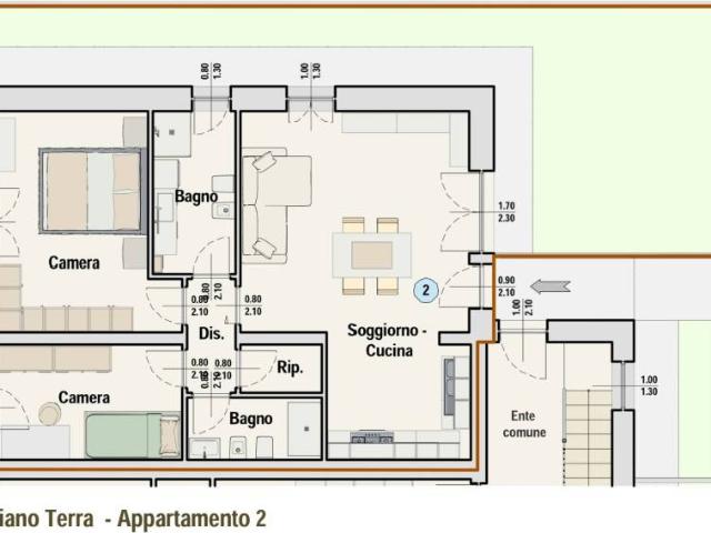 Appartamento in vendita a Verano Brianza MB