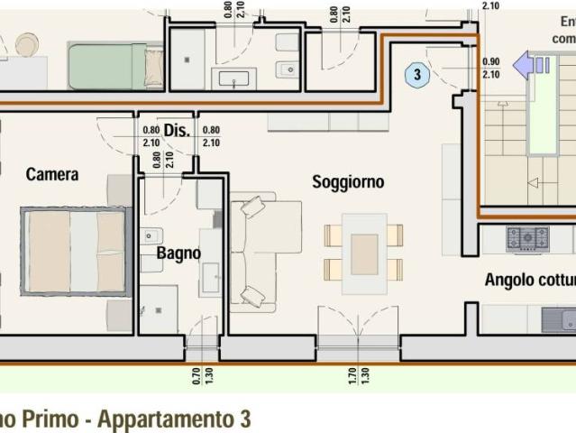 Appartamento in vendita a Verano Brianza MB