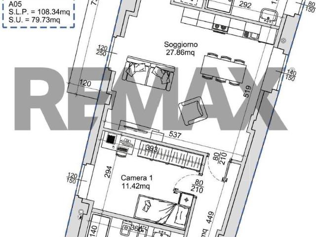 Appartamento in vendita a Villa D'Adda