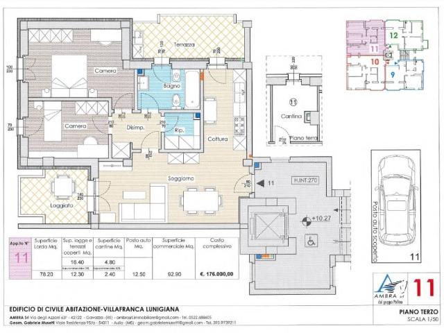 Appartamento in vendita a Villafranca in Lunigiana MS