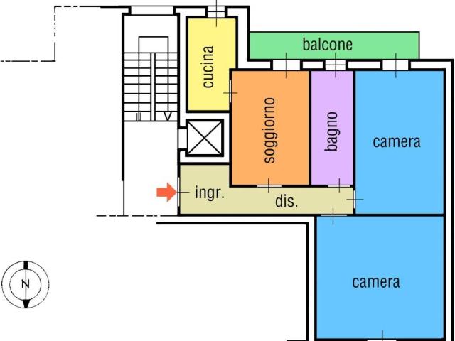 Appartamento in vendita a Voghera PV
