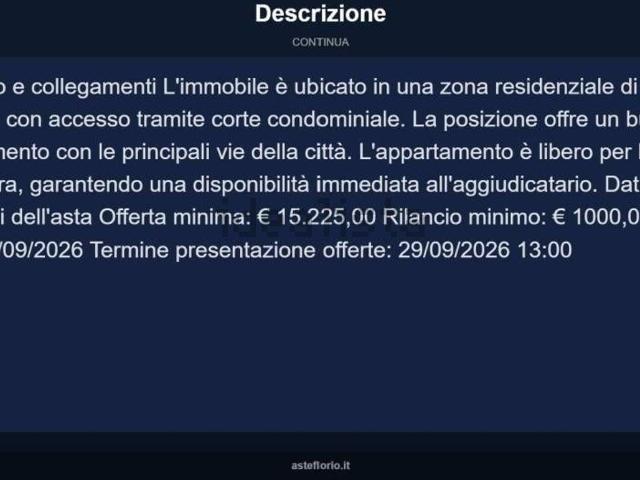 Appartamento in vendita di 68 m² in Via Santa Maria della Salette, 154