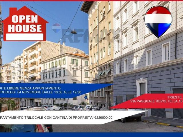 Appartamento in vendita di 92 m² in Via Pasquale Revoltella, 16
