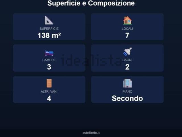 Appartamento in vendita di 138 m² in Via degli Uliveti, 47